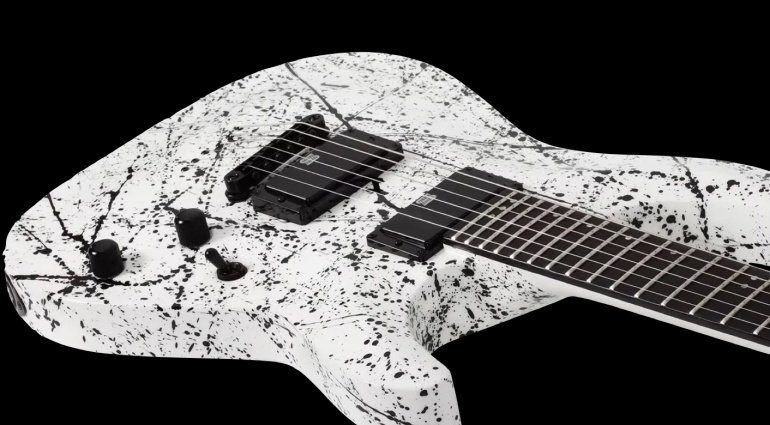 Schecter unleashes one of a kind ink bomb c 1