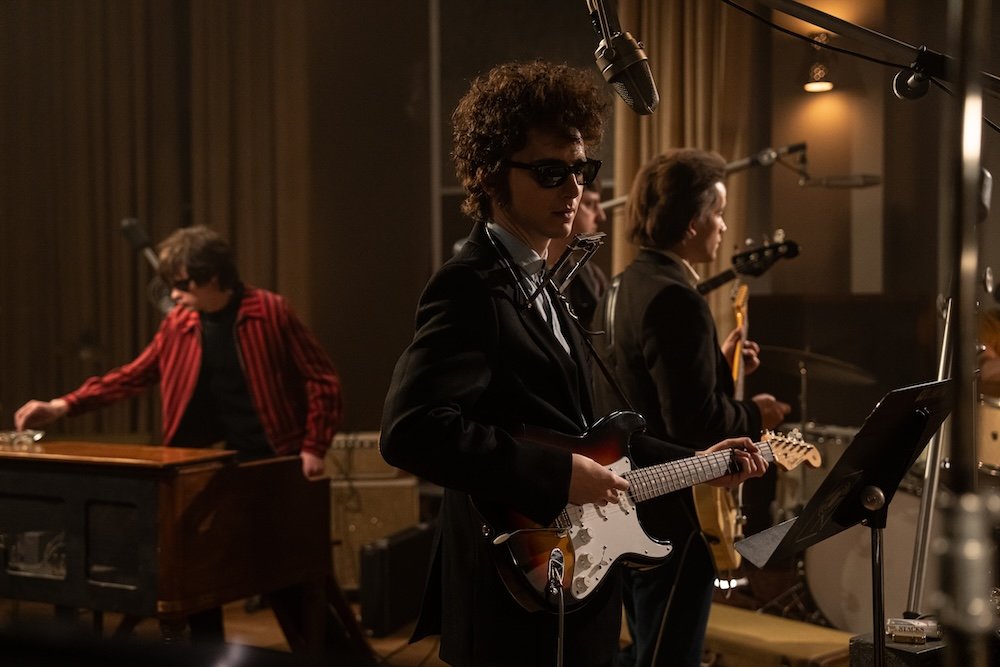 The Sound—And Studio Set—Of 'A Complete Unknown,' Part 1 1 2025 02 05 on set for a complete unknown 1 mics